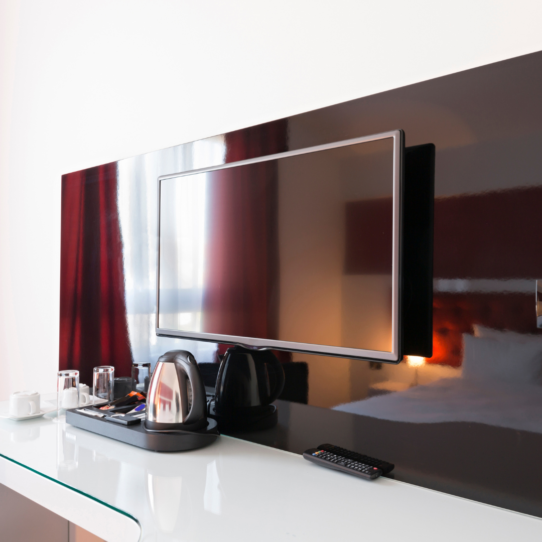 Hotel TV with smart technology